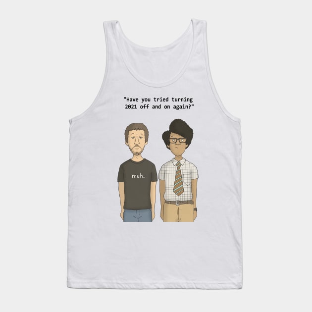 The IT Crowd - Roy and Moss - 2021 Tank Top by CarlBatterbee